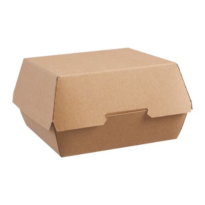 Kraft Clamshell Large 135/115 X 125/105x75mm (250)