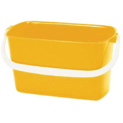 Oblong Bucket 9ltr Yellow