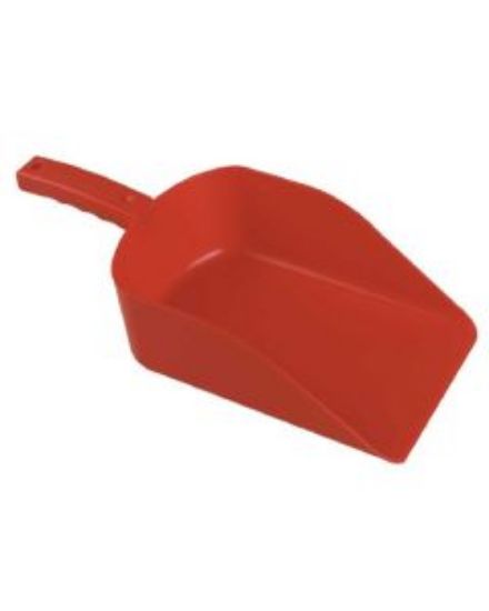 Jangro Hygiene Plastic Scoop 38cm Red