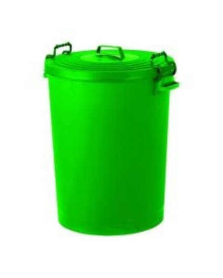 Food Grade Bin With Lid 110ltr Green