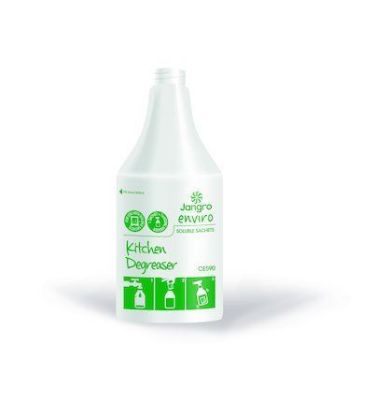 Jangro Trigger Bottle For Kitchen Degreaser Sachets