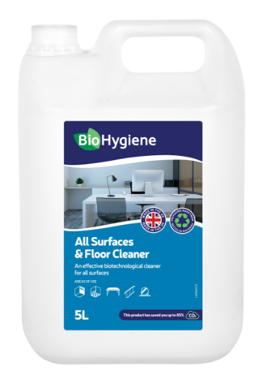 Bio Hygiene All Surface And Floor Cleaner Concentrate 5ltr