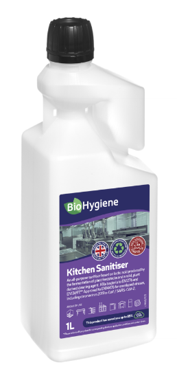 Bio Hygiene Kitchen Sanitiser Concentrate 1ltr