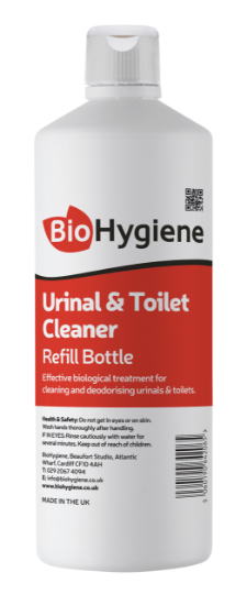 Bio Hygiene Screen Printed Urinal & Toilet Refill Bottle 1ltr (Single)