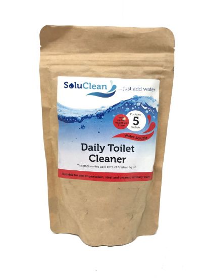 Packet Of Daily Toilet Cleaner Pine Fragrance (5) 1ltr Dilution *p