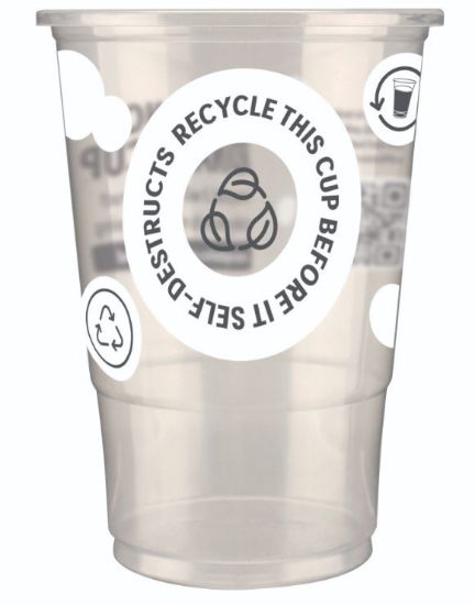 Printed Two In One Flexy Glass UKCA & CE Marked 20oz To Brim (Pack Of 50)