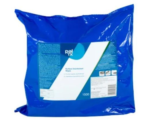 PALTX Surface Disinfectant Wipe Refill (2 x 1500)