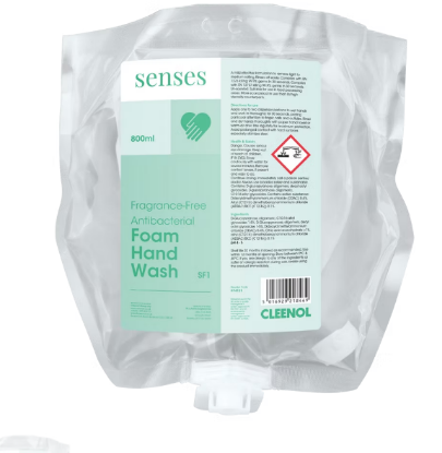 Cleenol Senses Antibac Foam Hand Cleaner 800ml (Single)