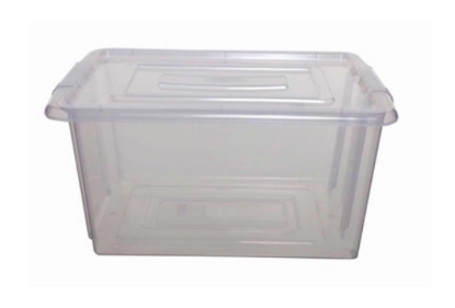Large Clear Storage Box 59x29x40cm 52l