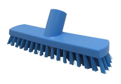 Stiff Deck Scrub - Blue 215mm
