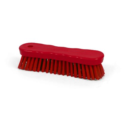 Eco Stiff Hand Scrub Brush 180mm Red