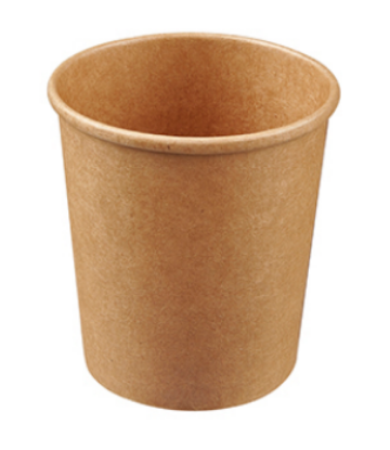 Soup Container 16oz Kraft PE Lined (25)