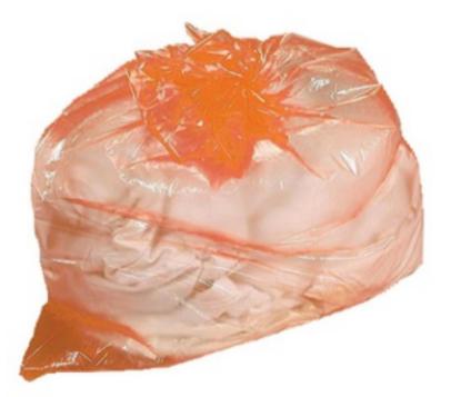Red Laundry Fully Soluble Bags (Case of 100)