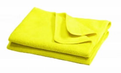 SmartChoice Microfibre Cloth Yellow 40cm (Pack of 10)
