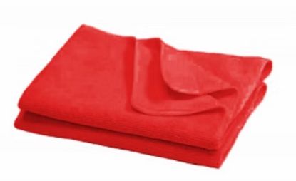 SmartChoice Microfibre Cloth Red 40cm (Pack of 10)