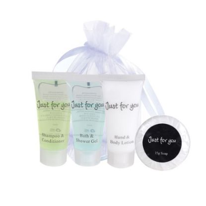 Just For You Toiletries Pack In Organza Bag (50)