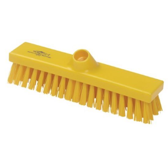 Premier Deck Scrub Stiff 280mm Yellow
