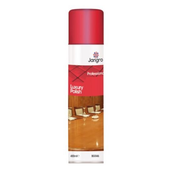 Jangro Luxury Wax Furniture Polish 400ml Aerosol