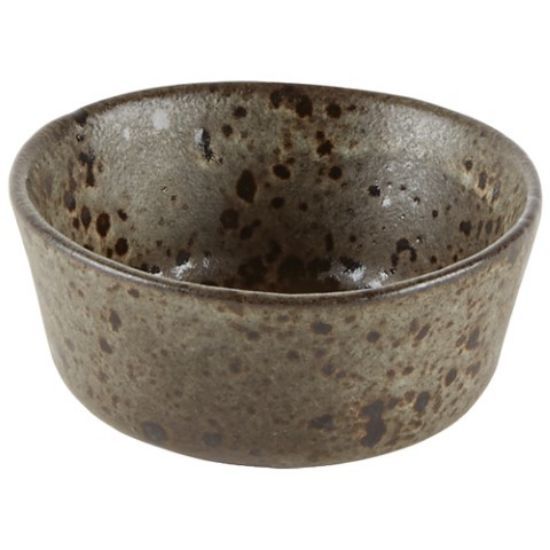 RUSTICO IRONSTONE SAUCE/DIP DISH 3X1.5" (8)