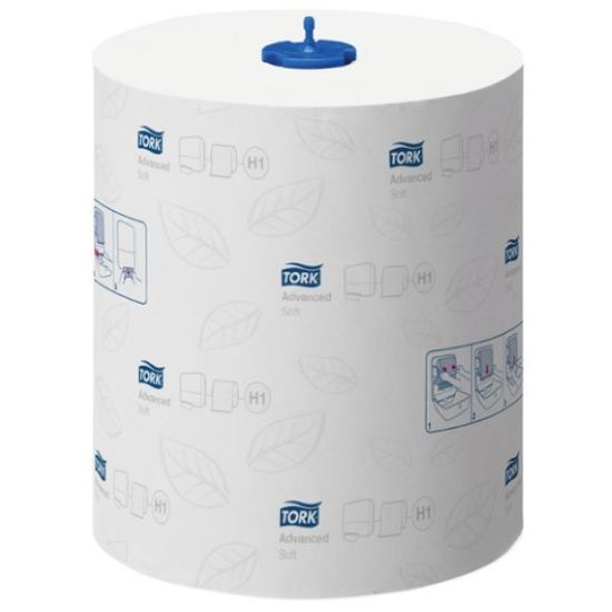 Tork Matic Soft H1 Hand Towel Roll 2ply White 150m (6)
