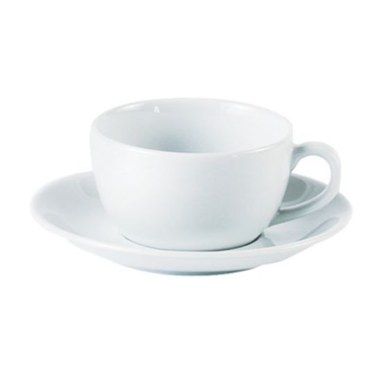 Porcelite Saucer Lrg 6.75" (Case Of 6)