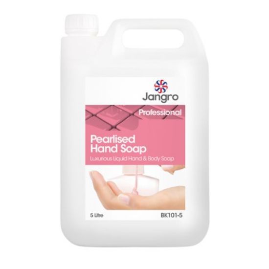 JANGRO PINK PEARLISED HAND SOAP 5LTR