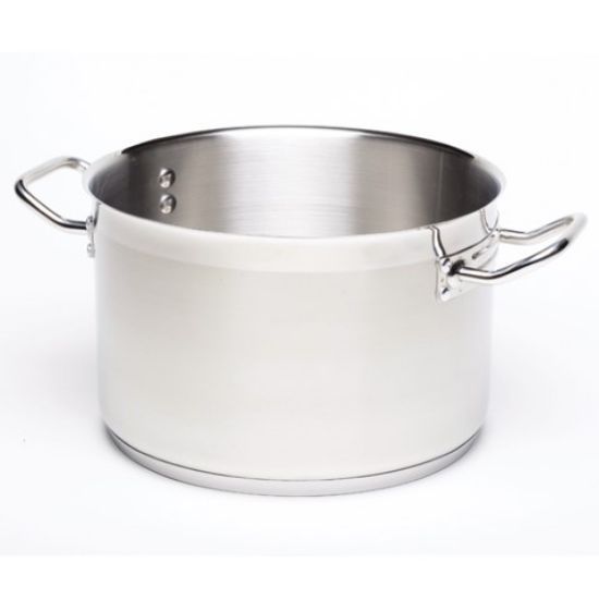 Gw Stainless Steel Casserole 12.9ltr D32cm H16cm No Lid