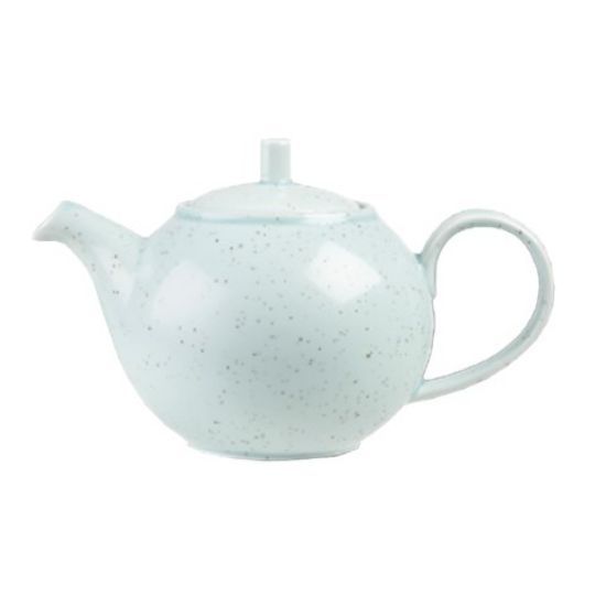 Churchill Stonecast Beverage Pot 15oz Duck Egg (Case Of 4)