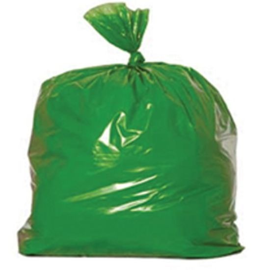 Refuse Sacks Heavy Duty 180g 18x29x39" Green 15kg/90l (200)