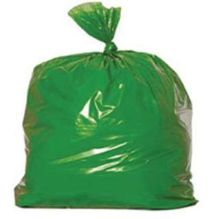 Refuse Sacks Heavy Duty 180g 18x29x39" Green 15kg/90l (200)