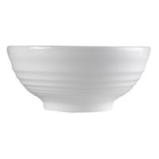 Bit On The Side Ripple Snack Bowl 10oz White (Case Of 12)