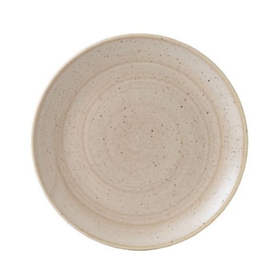 Churchill Stonecast Nutmeg Cream Coupe Plate 10.25" (Case Of 12)