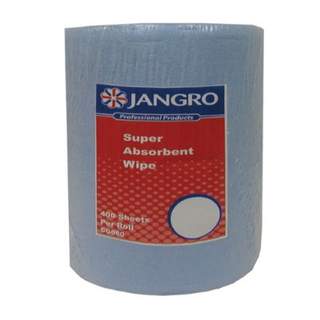 Jangro Super Absorbent Blue Wipe 400 Sheet (1)