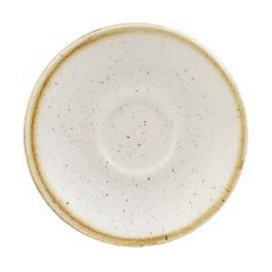 Churchill Stonecast Espresso Saucer 4.5" Barley (Case Of 12)