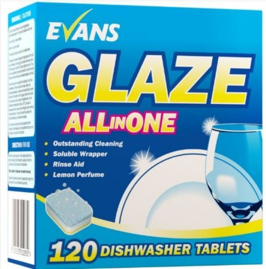 Glaze All-In-One Dishwash Tablets (120)
