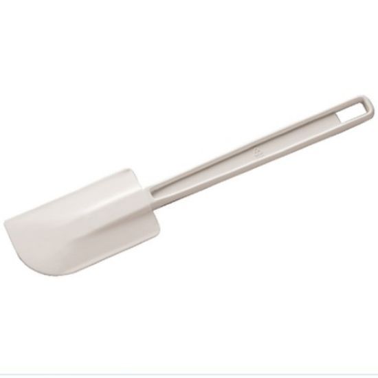FLAT SCRAPER SPATULA 24CM 10" WHITE