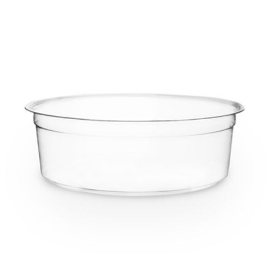 Vegware PLA Round Deli Container 8oz (Pack Of 50)