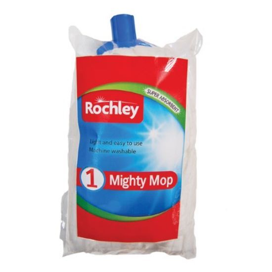 Mighty Socket Mop Refill White