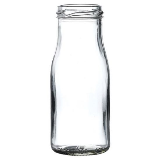 Mini Milk Bottles 5.25oz 15cl  (Case of 18)
