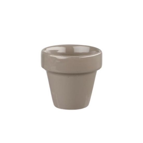 CASE OF 12 PEBBLE PLANT POT 4oz 11.4cl