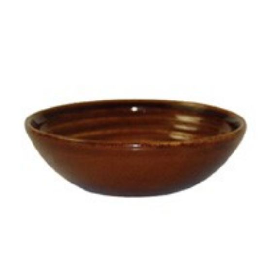 Churchill Bit On The Side Ripple Dip Dish 5oz Cinnamon (Case Of 12)