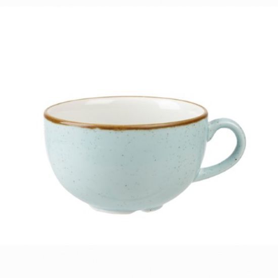 Churchill Stonecast Cappuccino Cup 8oz Duck Egg (Case Of 12)