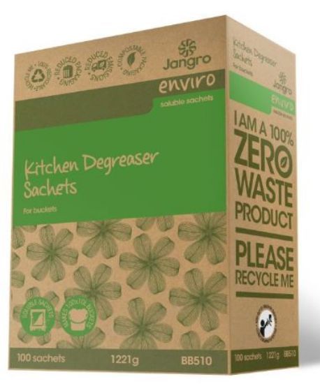 JANGRO ENVIRO KITCHEN DEGREASER SACHETS FOR BUCKETS  (100)