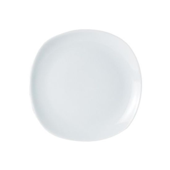 Porcelite Square Plate 7.5" 19cm (Single)
