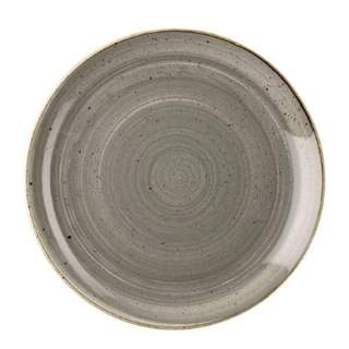Stonecast Coupe Plate 11.25" Peppercorn Grey (Case Of 12)
