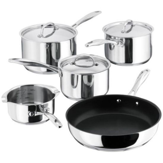 STELLAR 7000 5 PIECE PAN SET ST/ST HANDLES