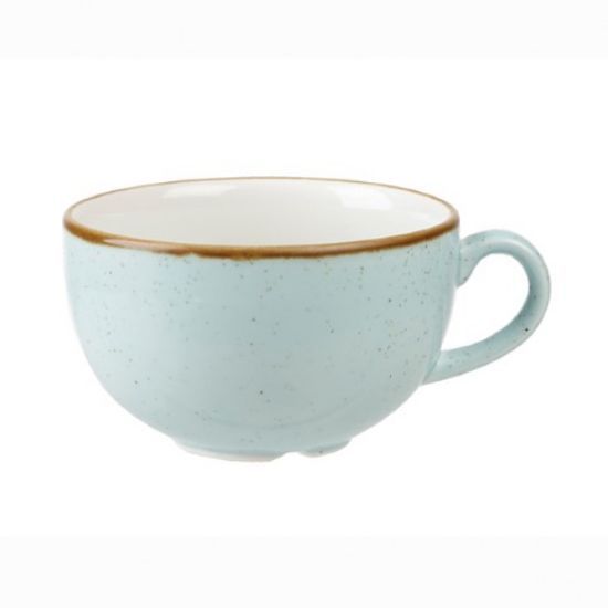 Churchill Stonecast Cappuccino Cup 12oz Duck Egg (Case Of 12)