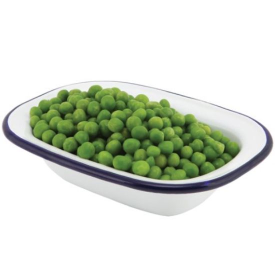 Falcon Oblong Enamel Pie Dish Traditional 16cm White