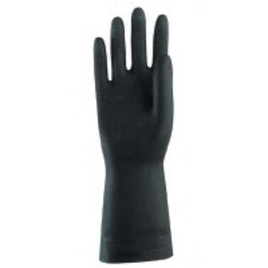 Ansell Glove H/Duty 8.5-9.5 Lrg Black X 1 *s