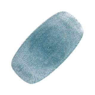 RAKU TOPAZ BLUE CHEFS OBLONG PLATE 11.75" X 6" (12)